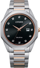 Load image into Gallery viewer, Citizen Eco-Drive Corso Quartz Mens Watch, Stainless Steel, Classic, Two-Tone (Model: BM7496-56G)