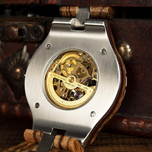 Load image into Gallery viewer, BOBO BIRD Brand Design Mens Wooden Automatic Mechanical Watches Multifunction Business Luxury Wood Watch for Men