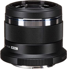 Load image into Gallery viewer, Olympus M.Zuiko Digital 45mm F1.8 Lens, for Micro Four Thirds Cameras (Black)