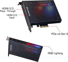Load image into Gallery viewer, AVerMedia Live Gamer 4K - 4Kp60 HDR Capture Card, Ultra-Low Latency for Broadcasting and Recording PS4 Pro and Xbox One X, PCIe Gen2x4 (GC573)