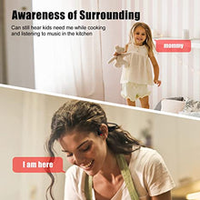 Load image into Gallery viewer, YouthWhisper Bone Conduction Headphones Bluetooth 5.0 with Mic, Titanium Lightweight, Open-Ear Wireless Sweatproof, Music Answer Phone Call for Running Hiking Driving Bicycling - Black