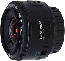 Load image into Gallery viewer, YONGNUO YN35mm F2 Lens 1:2 AF/MF Wide-Angle Fixed/Prime Auto Focus Lens for Canon EF Mount EOS Camera
