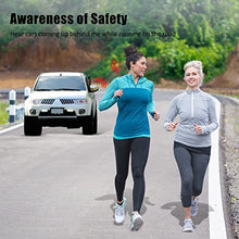 Load image into Gallery viewer, YouthWhisper Bone Conduction Headphones Bluetooth 5.0 with Mic, Titanium Lightweight, Open-Ear Wireless Sweatproof, Music Answer Phone Call for Running Hiking Driving Bicycling - Black