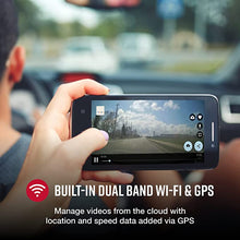 Load image into Gallery viewer, Cobra Smart Dash Cam with Interior Cam (SC 201) - Full HD 1080P Resolution, Built-in WiFi & GPS, 16GB SD Card, 2" Display, Shared Alerts, Incident Reports, Emergency MayDay, Drive Smarter App