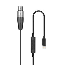 Load image into Gallery viewer, Saramonic XLR Female to Apple Lightning Microphone Interface Cable for iPhone & iPad (LC-XLR)