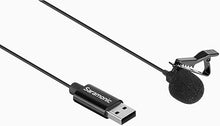 Load image into Gallery viewer, Saramonic Lavalier Mic with USB-A Connector for Computers with 19.7' (6m) Cable (SR-ULM10L)