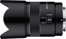 Load image into Gallery viewer, Rokinon AF 75mm F1.8 Compact Auto Focus Telephoto Lens for Sony FE Mount, Black (IO75AF-E)