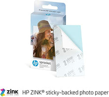 Load image into Gallery viewer, HP Sprocket 2x3" Premium Zink Sticky Back Photo Paper (100 Sheets) Compatible with HP Sprocket Photo Printers, Original Version.