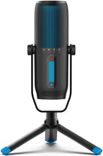 Load image into Gallery viewer, JLab Talk Pro USB Microphone | USB-C Output | Cardioid, Omnidirectional, Stereo, Bidirectional | 192k Sample Rate | 20Hz-20kHz Frequency Response | Volume, Gain Control, Quick Mute | Plug & Play