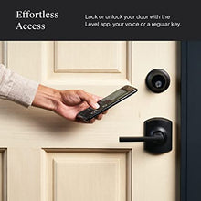 Load image into Gallery viewer, Level Lock Smart Lock, Keyless Entry, Smartphone Access, Bluetooth Enabled, Works with Apple HomeKit - Matte Black