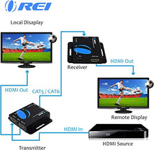 Load image into Gallery viewer, HDMI Extender Over CAT5/CAT6 by OREI with IR Upto 164 Feet - Loop Out - 1080P Full HD Signal Distribution (EX-170C)