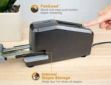 Load image into Gallery viewer, Bostich Impusle Drive, 30 Sheet Capacity, No Jam Technology, Easy Reload, Black