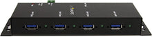 Load image into Gallery viewer, StarTech.com 4-Port USB 3.0 Hub û Industrial USB Expansion Hub with ESD Protection û TAA Compliant - Metal Mountable USB Hub (ST4300USBM),Black