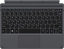 Load image into Gallery viewer, MoKo Type Cover Fit Microsoft Surface Go 3 (2021)/ Surface Go 2 2020 / Surface Go 2018, Ultra-Slim Wireless Bluetooth Keyboard with Micro-USB Charging Cable and Built-in Rechargeable Battery, Black
