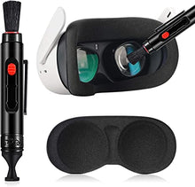 Load image into Gallery viewer, annapro Head Strap for Oculus Quest 2, Replacement Strap for Oculus Quest 2 Elite Strap Adjustable Headstrap Accessories Set with Lens Cover & Cleaning Pen for Enhanced Comfort in VR
