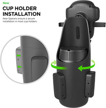 Load image into Gallery viewer, iOttie Easy One Touch 5 Cup Holder Universal Car Mount Phone Holder for iPhone, Samsung, Moto, Huawei, Nokia, LG, Smartphones