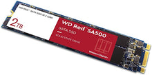 Load image into Gallery viewer, Western Digital 2TB WD Red SA500 NAS 3D NAND Internal SSD - SATA III 6 Gb/s, M.2 2280, Up to 560 MB/s - WDS200T1R0B