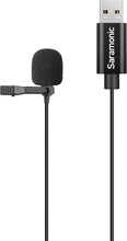Load image into Gallery viewer, Saramonic Lavalier Mic with USB-A Connector for Computers with 6.56' (2m) Cable (SR-ULM10)