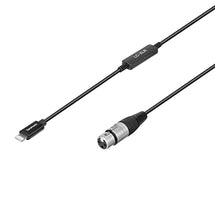Load image into Gallery viewer, Saramonic XLR Female to Apple Lightning Microphone Interface Cable for iPhone & iPad (LC-XLR)