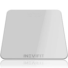 Load image into Gallery viewer, INEVIFIT Bathroom Scale, Highly Accurate Digital Bathroom Body Scale, Measures Weight up to 400 lbs. Includes Batteries