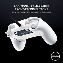 Load image into Gallery viewer, Razer Wolverine V2 Wired Gaming Controller for Xbox Series X|S, Xbox One, PC: Remappable Front-Facing Buttons - Mecha-Tactile Action Buttons and D-Pad - Trigger Stop-Switches - White
