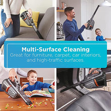 Load image into Gallery viewer, BLACK+DECKER Dusbuster Handheld Vacuum, Cordless, Gray (HHVK415B01)