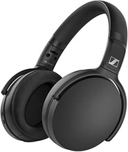 Load image into Gallery viewer, Sennheiser HD 350BT Bluetooth 5.0 Wireless Headphone - 30-Hour Battery Life, USB-C Fast Charging, Virtual Assistant Button, Foldable - Black