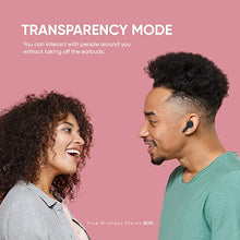 Load image into Gallery viewer, ABKO Active Noise Cancelling True Wireless Earbuds ANC Bluetooth Headphones in-Ear USB-C Wireless Charging with Microphone Built-in Mic EC10 Black