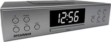 Load image into Gallery viewer, Sylvania SKCR Under Cabinet Clock Radio, Music System with Bluetooth Streaming and FM Radio