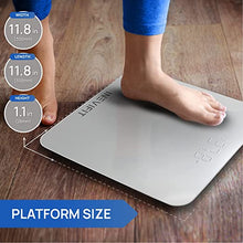 Load image into Gallery viewer, INEVIFIT Bathroom Scale, Highly Accurate Digital Bathroom Body Scale, Measures Weight up to 400 lbs. Includes Batteries