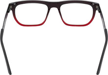 Load image into Gallery viewer, HyperX Spectre Stealth - Youth 10+ Gaming Eyewear, Blue Light Blocking Glasses, UV Protection, Acetate Frame, Stainless Steel Temples, Crystal Clear Lenses, Microfiber Bag, Hard Case – Square Red