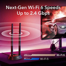 Load image into Gallery viewer, Cudy AX3000 WiFi 6 PCIe Card, Bluetooth 5.0 PCIe Adapter, AX200 Inside, 2402Mbps + 574Mbps, 160MHz, WPA3, Bluetooth 5.0 / 4.2 / 4.0, 802.11 ax/ac/a/b/g/n, Windows 10 64-bit Only (WE4000)