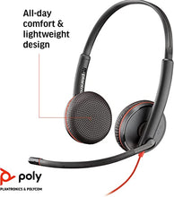 Load image into Gallery viewer, Plantronics 209747-22 Blackwire C3225 Headset,7.4 x 2.4 x 8.6 Inches