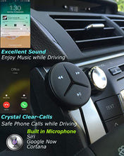 Load image into Gallery viewer, Aston Innovations HiFi Aux Bluetooth Car Kits Music Streaming Handsfree Calls Built in Noise Isolator Bluetooth Adaptor/Bluetooth Receiver for Car SUV Van SoundTek A1+