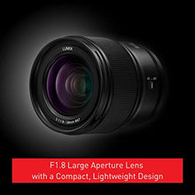 Load image into Gallery viewer, Panasonic LUMIX S Series Camera Lens, 24mm F1.8 L-Mount Interchangeable Lens for Mirrorless Full Frame Digital Cameras, S-S24