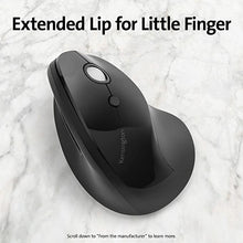 Load image into Gallery viewer, Kensington Pro Fit Ergo Vertical Wireless Mouse- Black (K75501WW)