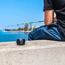 Load image into Gallery viewer, Fashionit U Boost Speaker | Stylish Portable Wireless Bluetooth 5.0 with Built-in Subwoofer and Mic | Perfect Mini Speaker for Home, Parties, Activities! Small Device, Rich Sound | Black