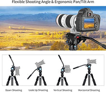 Load image into Gallery viewer, SIRUI AM-5V New Fluid Video Head Hunting Tripod Head with Quick Release Plate