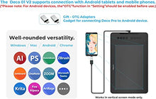 Load image into Gallery viewer, XP-Pen Deco 01 V2 Drawing Tablet 10x6.25 Inch Graphics Tablet Digital Drawing Tablet for Chromebook with Battery-Free Stylus and 8 Shortcut Keys (8192 Levels Pressure)