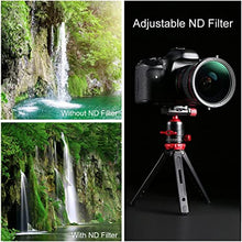 Load image into Gallery viewer, K&F Concept 67mm Variable Fader ND2-ND32 ND Filter and CPL Circular Polarizing Filter 2 in 1 for Camera Lens No X Spot Weather Sealed
