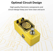 Load image into Gallery viewer, Donner Guitar Delay Pedal, Yellow Fall Analog Delay Guitar Effect Pedal Vintage Delay True Bypass
