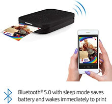 Load image into Gallery viewer, HP Sprocket Portable 2x3" Instant Photo Printer (Noir) Print Pictures on Zink Sticky-Backed Paper from your iOS & Android Device.