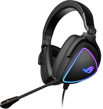 Load image into Gallery viewer, ASUS ROG Delta S Gaming Headset with USB-C | Ai Powered Noise-Canceling Microphone | Over-Ear Headphones for PC, Mac, Nintendo Switch, and Sony Playstation | Ergonomic Design , Black