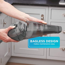Load image into Gallery viewer, BLACK+DECKER Dustbuster Handheld Vacuum, Cordless, Dark Grey (HNVC220BCZ01)