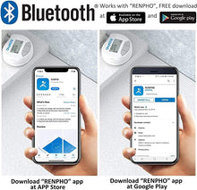 Load image into Gallery viewer, Smart Tape Measure Body with App - RENPHO Bluetooth Measuring Tapes for Body Measuring, Weight Loss, Muscle Gain, Fitness Bodybuilding, Retractable, Measures Body Part Circumferences, Inches & cm