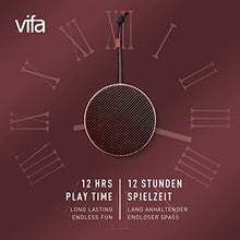 Load image into Gallery viewer, Vifa City Bluetooth Speaker, Speakers Bluetooth Wireless, Portable Outdoor Mini Speaker, Bluetooth Speaker for Computer&Phone, Dual Pairing & Stereo Sound (Burgundy Blush)