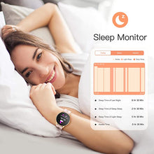 Load image into Gallery viewer, Smart Watch for Women, AGPTEK Smartwatch for Android and iOS Phones IP68 Waterproof Activity Tracker with Full Touch Color Screen Heart Rate Monitor Pedometer Sleep Monitor, Pink, LW11