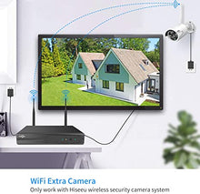 Load image into Gallery viewer, ?Hiseeu Camera Add on? 3MP Outdoor Wireless Security Camera, Waterproof Outdoor Indoor 3.6mm Lens IR Cut Day & Night Vision with Power Adapter, Compatible Hiseeu 8CH Wireless Security Camera System