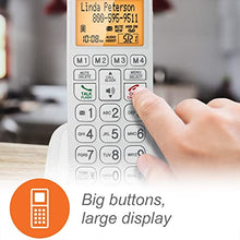 Load image into Gallery viewer, VTech SN5127 Amplified Cordless Senior Phone with Answering Machine, Call Blocking, 90dB Extra-loud Visual Ringer, One-touch Audio Assist on Handset up to 50dB, Big Buttons and Large Display