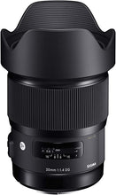 Load image into Gallery viewer, 20mm F1.4 Art DG HSM for Sony E